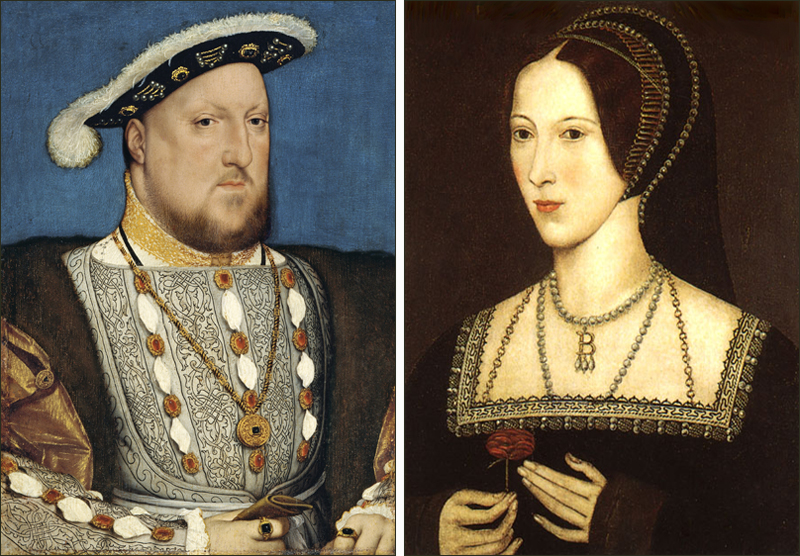 Enrique VIII y Ana Bolena