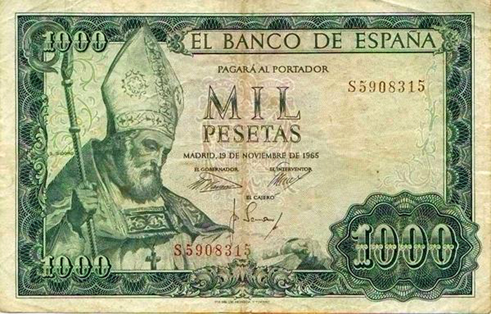Mil pesetas