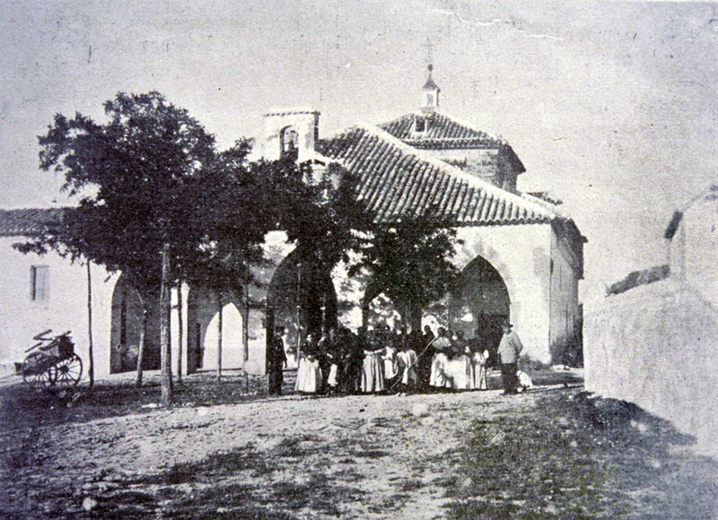 Santuario del Cristo de Villajos en 1917