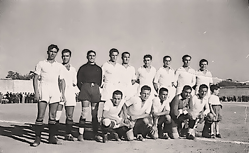 El Real Madrid en Criptana. 1943