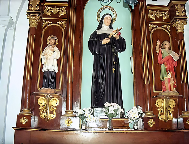 Capilla de Santa Rita en el Convento