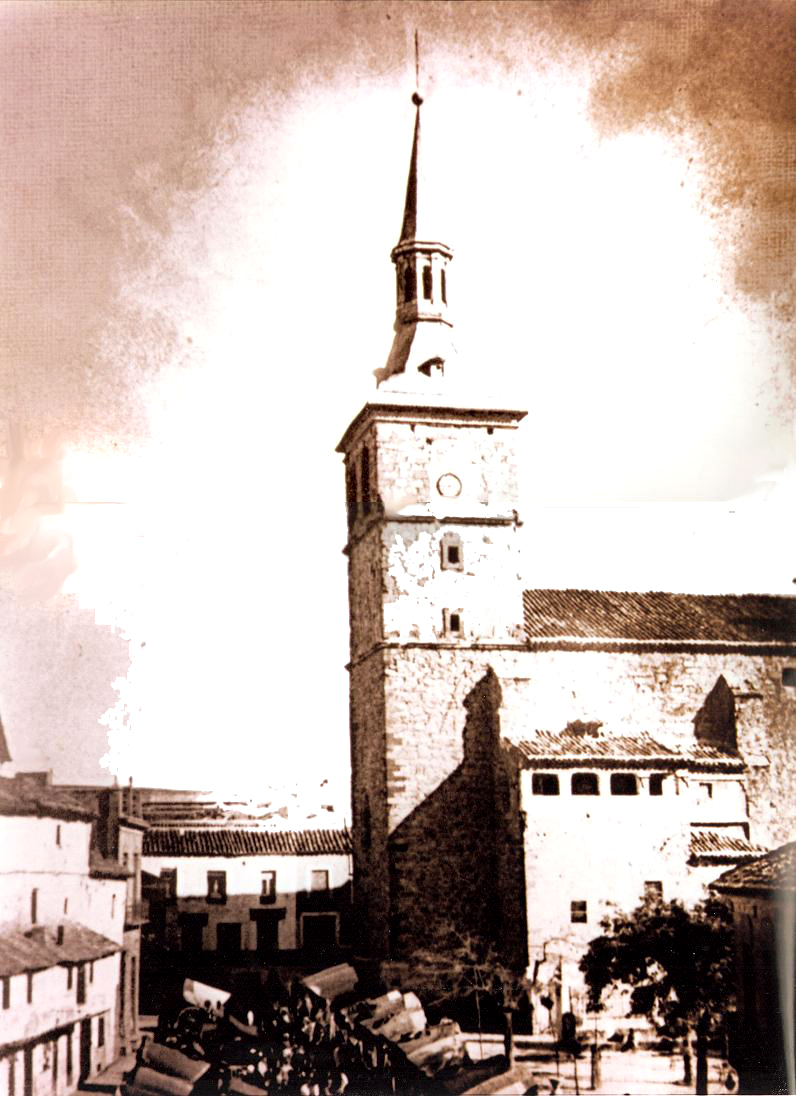 Antigua iglesia parroquial. Esquina de la Torre