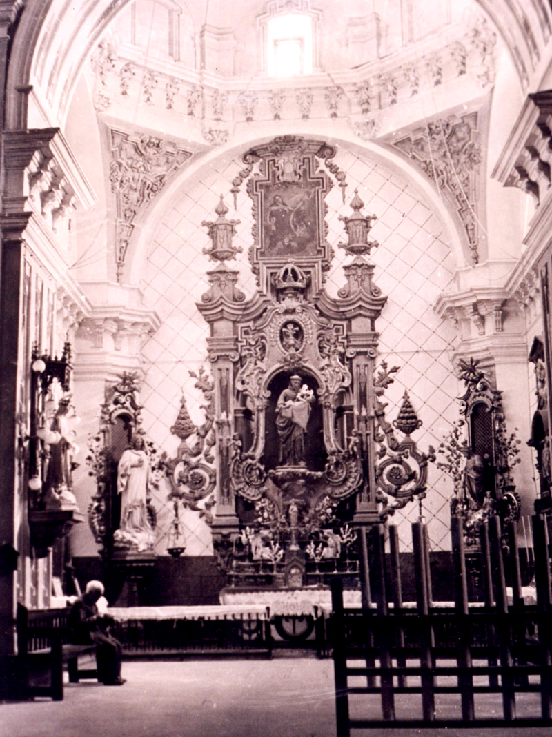 Antigua iglesia parroquial. Capilla de San Antonio