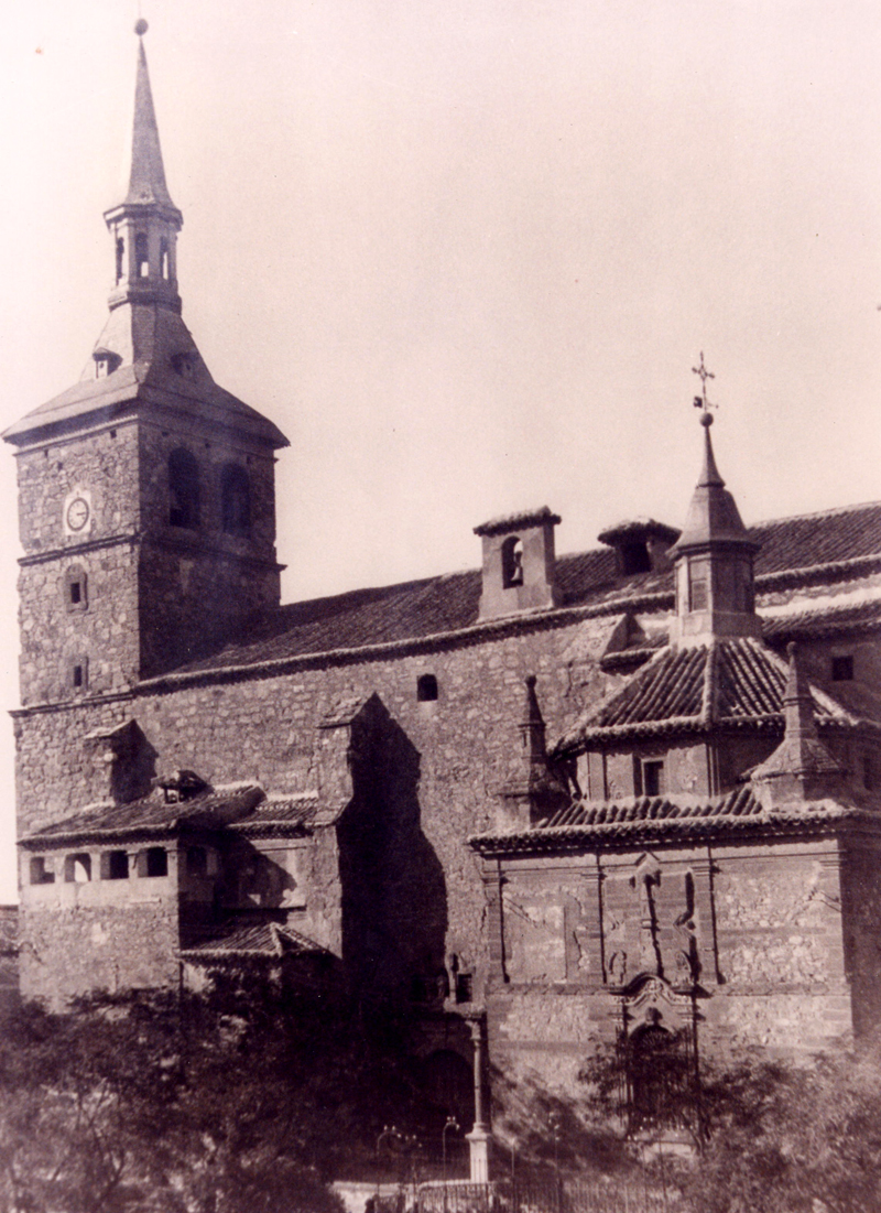Antigua iglesia parroquial, desaparecida en 1936