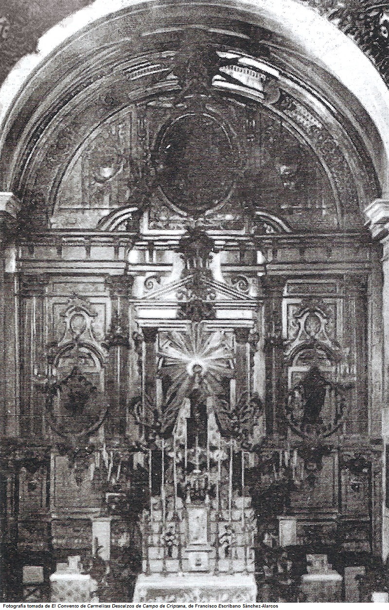 Antiguo retablo de la iglesia del Convento