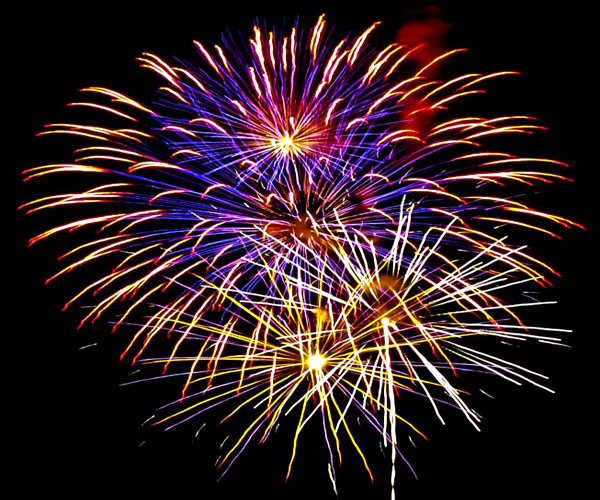S� hubo fuegos artificiales