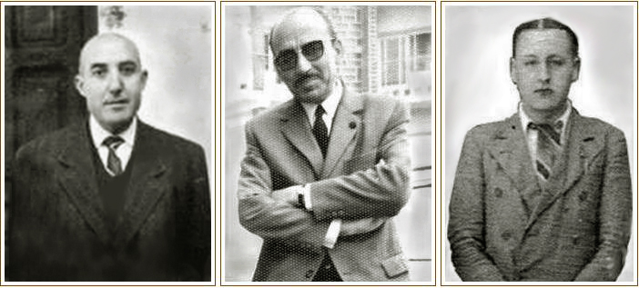 Don Leonidio Arteaga, don Jos Sainz y don Florentino Isern