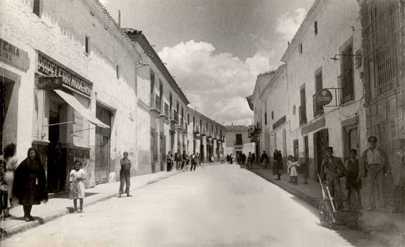 Calle de la Virgen en 1948
