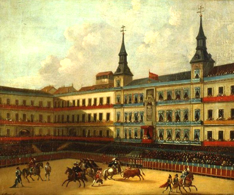 Toros en la Plaza Mayor