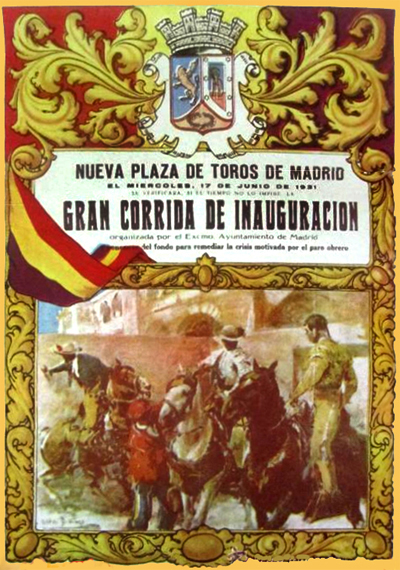 Cartel inauguración