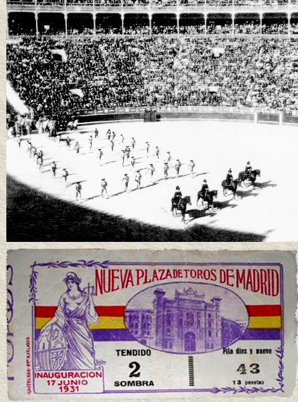 Inauguración plaza de las Ventas