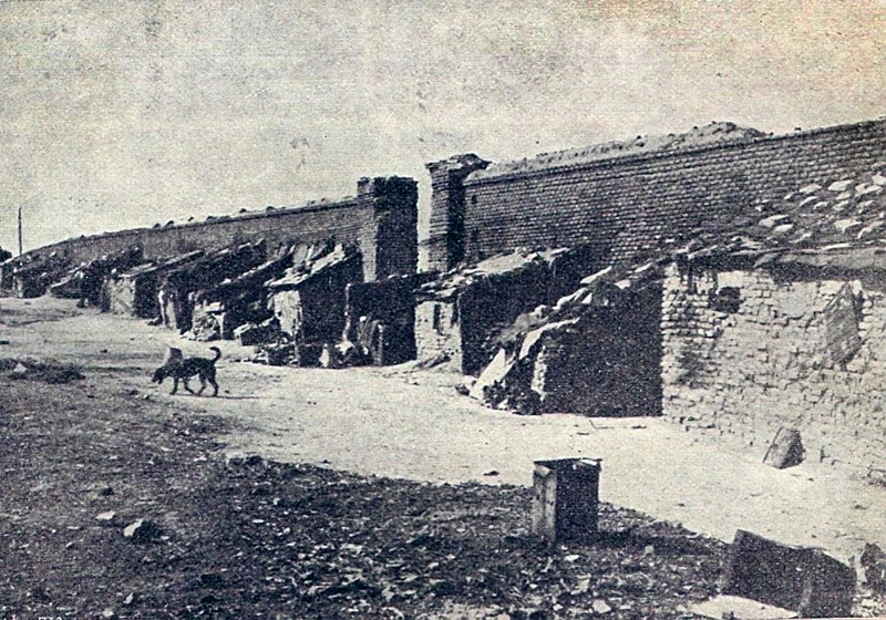 Calle de magallanes. Callejn de los muertos