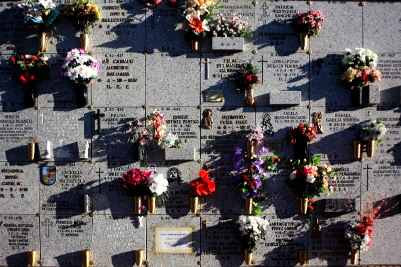 Columbario en el Cementerio de la Almudena