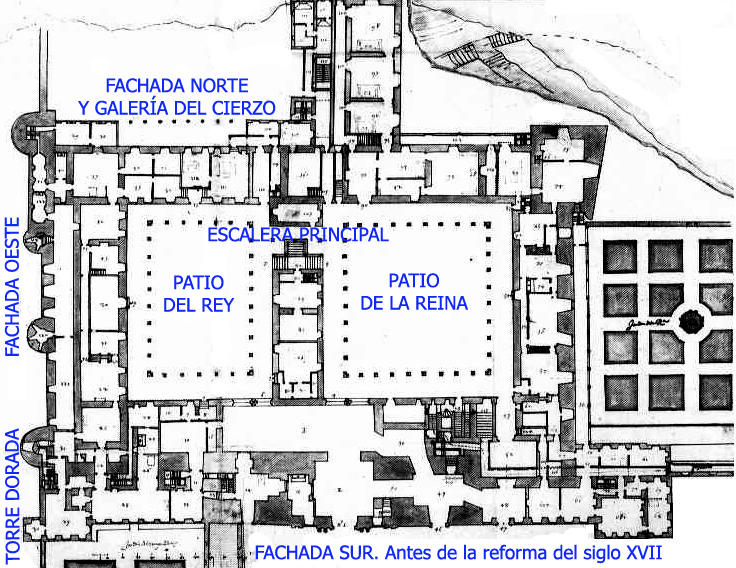 Plano del Alczar