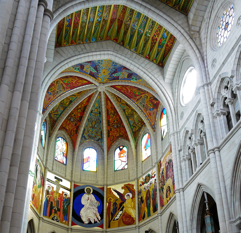 Catedral de la Almudena. Bóvedas
