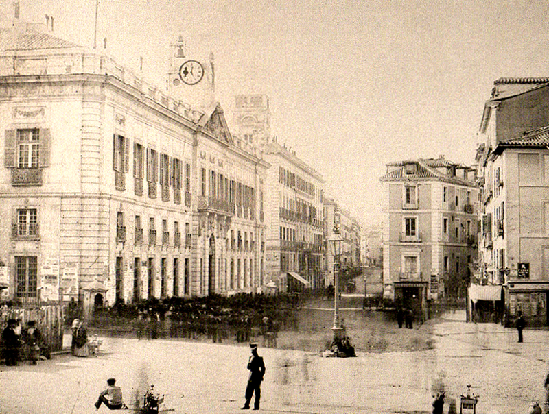 La Puerta del Sol en 1857