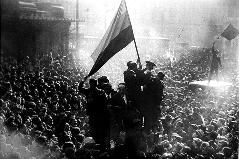 Proclamación de la República en 1931