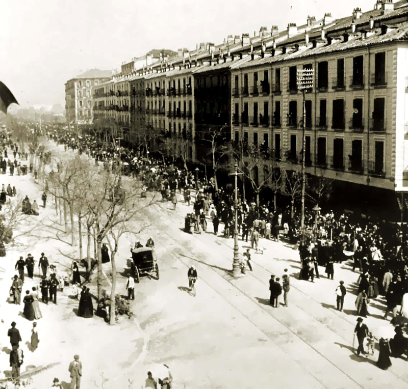 Barrio de Pozas. calle de la Princesa