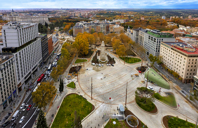 Plaza de Espaa en 2022