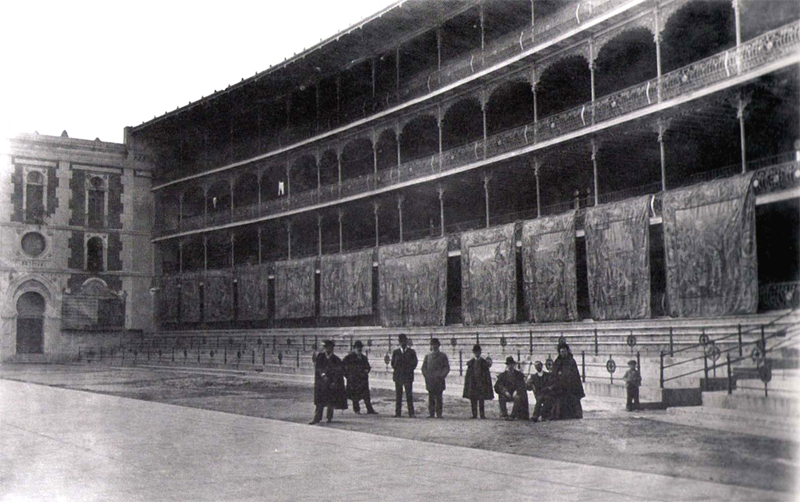 Frontón Beti-Jai en 1900