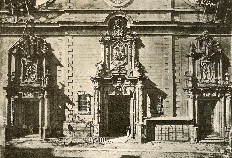Desaparecido convento de Santo Toms de Aquino