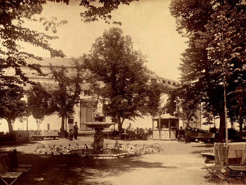 Fuente de Recoletos. 1870