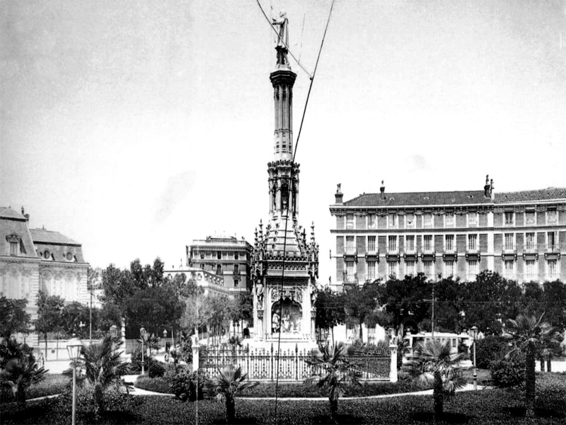 Plaza de Coln 1898