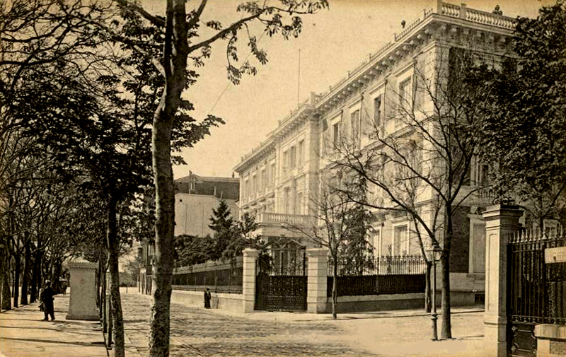 Palacio del marqus de Villamejor entre 1906 y 1914