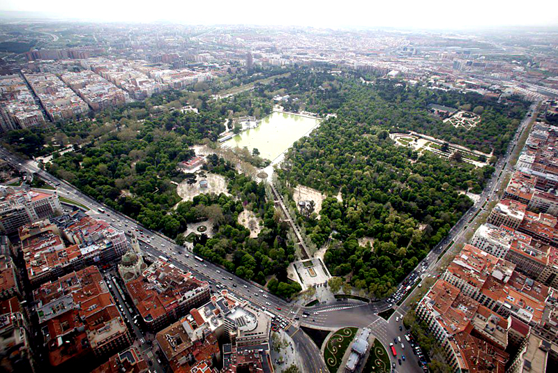 Panormica del Retiro