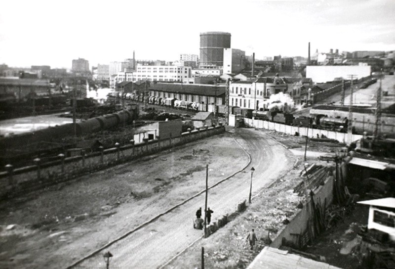 Estación de Peñuelas en 1948