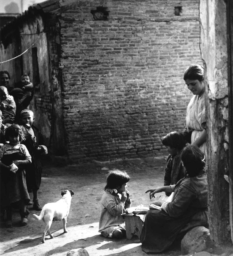 Niños en Tetuán de las Victorias en 1925