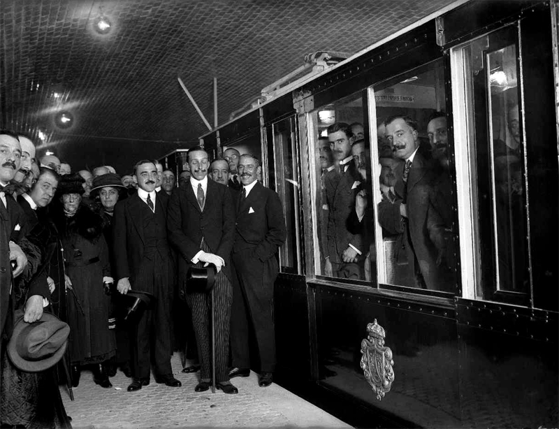 Inauguración del Metro