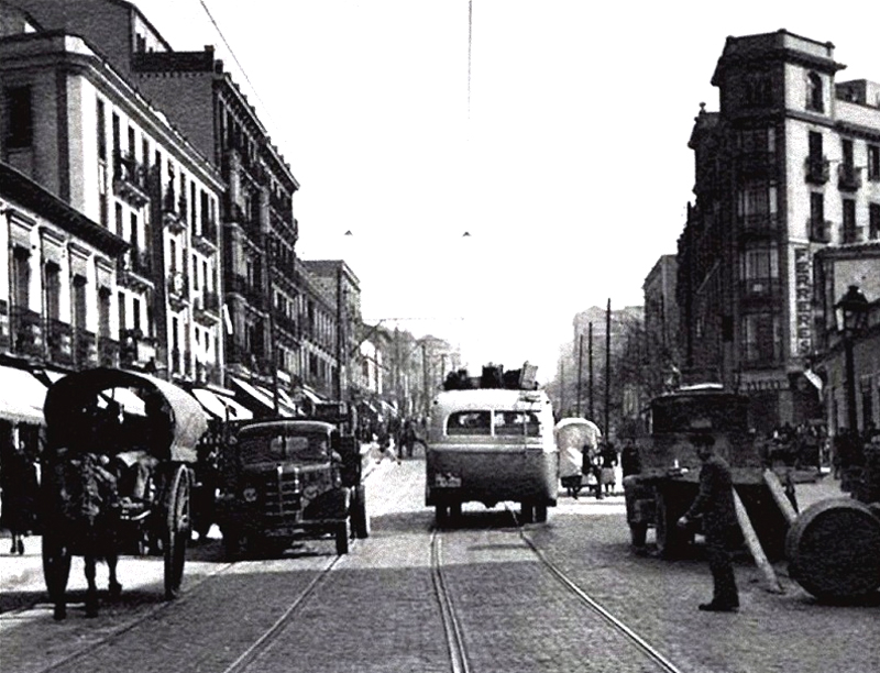 La calle de Bravo Murillo en 1960