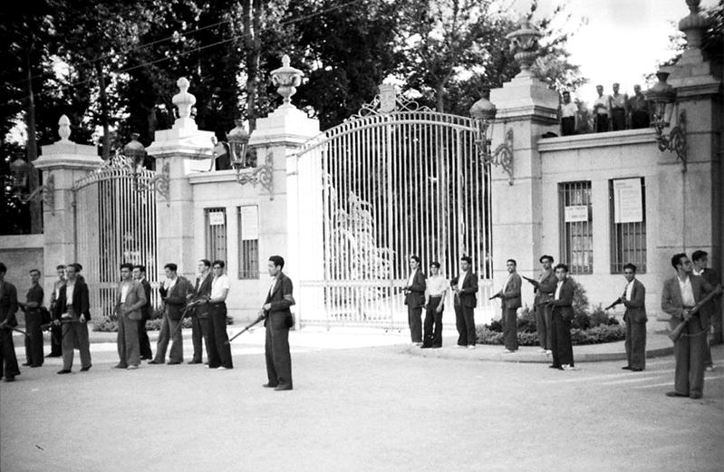 La Casa de Campo durante la Guerra Civil