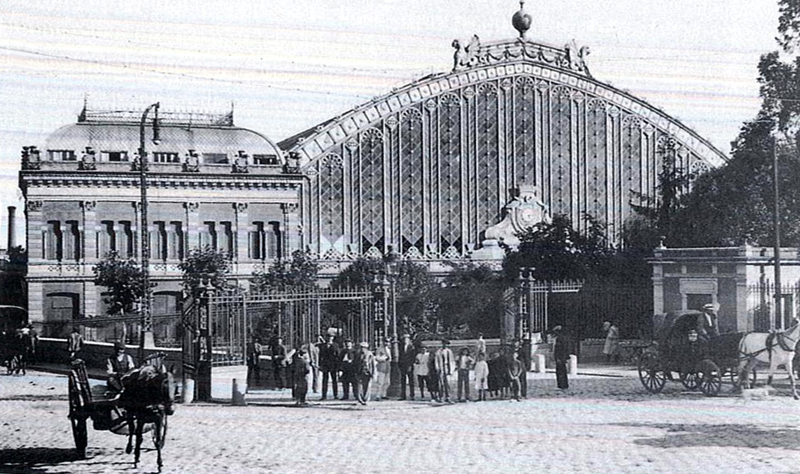 Estacin de Atocha. 1964