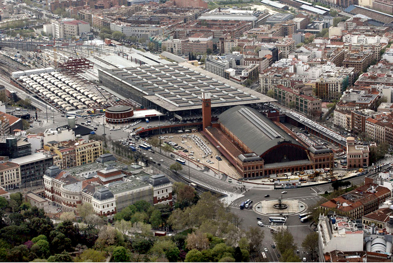 Panorámica de la Estación de Atocha