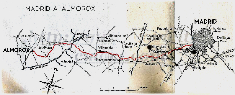 Recorrido del Tren de Almorox