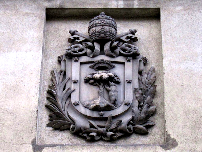 Escudo de la Congregacin de San Pedro de los Naturales