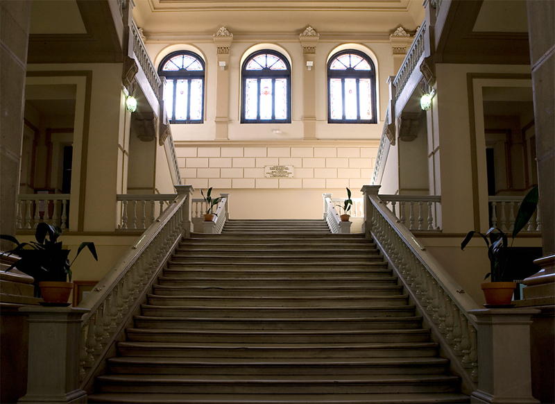 Escalera principal del Cardenal Cisneros