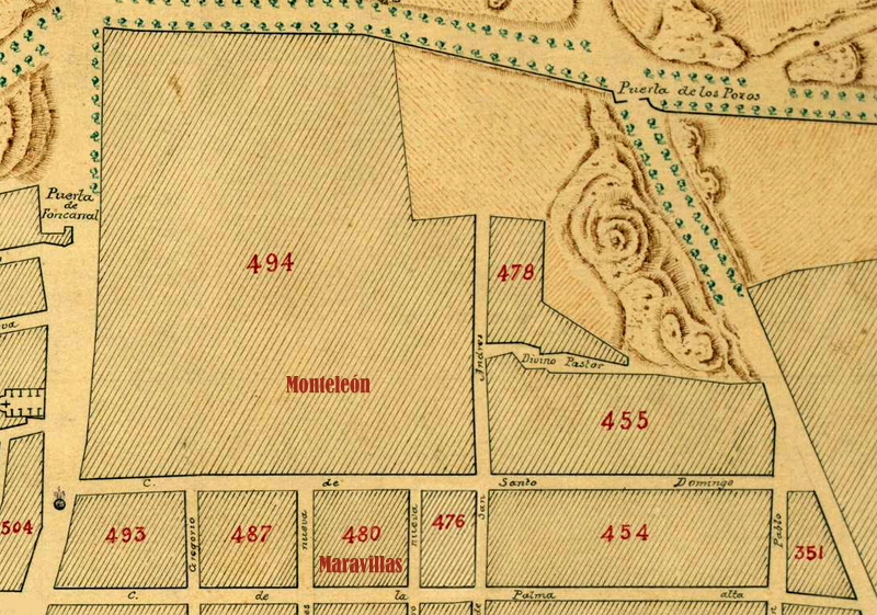 Plano de Espinosa de los Monteros de 1761