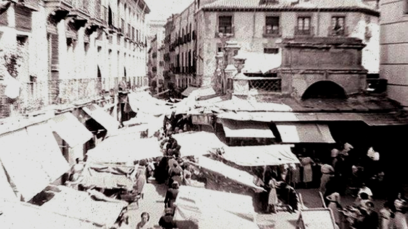 La Corredera y el Mercado de San Ildefonso