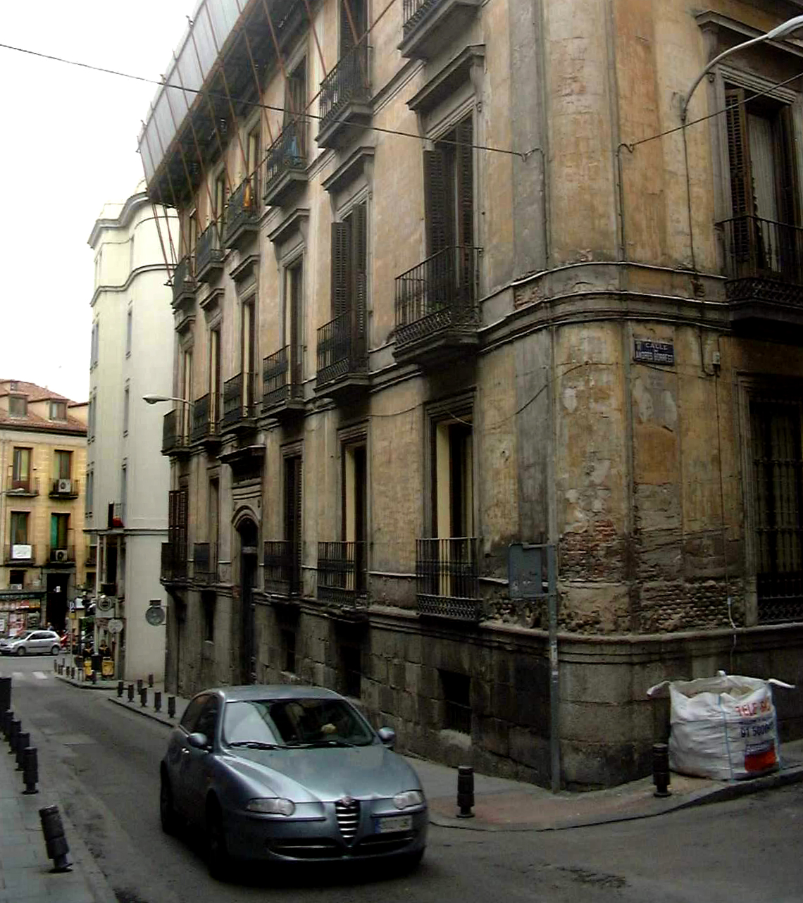 Palacio del marqus de Llano antes de su restauracin