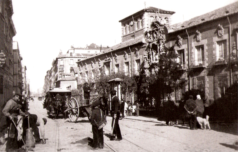 El Hospicio de San Fernando en 1909