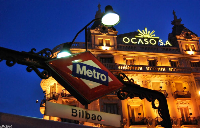 En la glorieta de Bilbao, tan cerca de cualquier parte