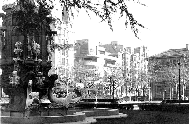 Jardines del Arquitecto Ribera en 1965