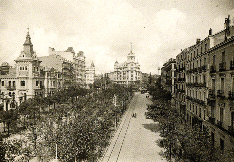 Plaza de Santa Bárbara Años 30 del pasado siglo