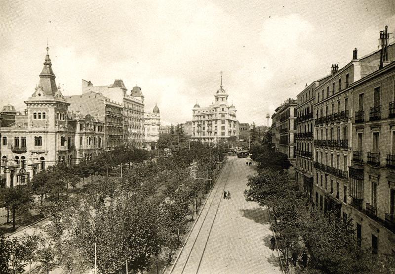 Plaza de Santa Brbara Aos 30 del pasado siglo