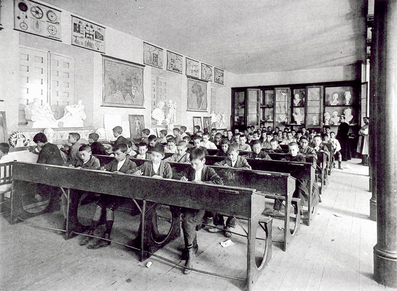 Escuelas Pías de San Antón en 1950