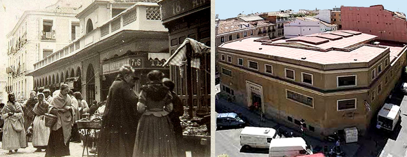 Mercado de San Antón (1849 y 1945)