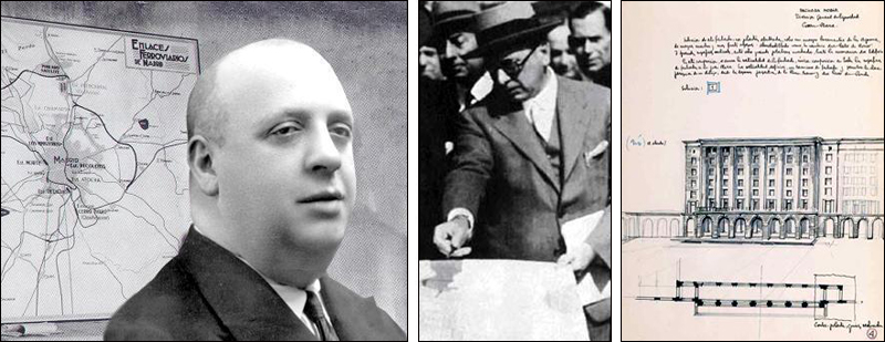 Indalecio Prieto y Secundino Zuazo